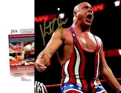 KURT ANGLE 1 WWE WWF 8x10 SIGNED PHOTO AUTOGRAPHED JSA COA EBay