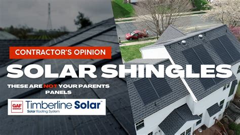 Contractors Opinion Gaf Timberline Solar Roof Youtube