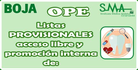 Boja Ope Se Aprueban Las Listas Provisionales De Personas