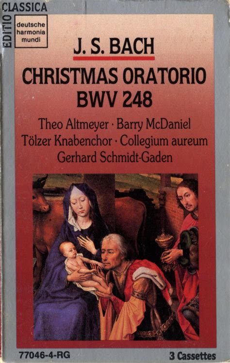 J S Bach Christmas Oratorio Bwv Cro Dolby Cassette