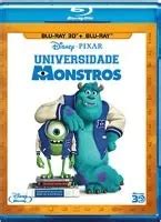 Blu Ray Universidade Monstros 3d 2d Duplo Dub Leg Lacra