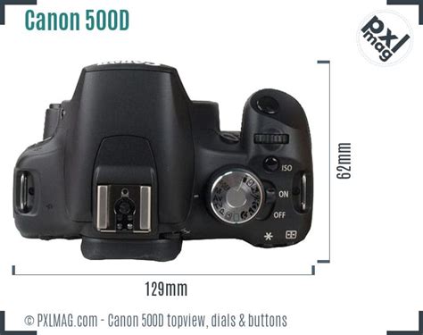 Canon 500D Specs and Review - PXLMAG.com
