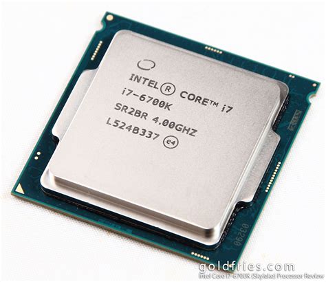 Intel Core I7 6700k Skylake Processor Review Goldfries