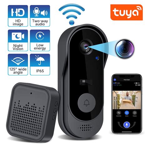 Smart WiFi Remote Video Doorbell Camera, Intelligent Visual Doorbell ...