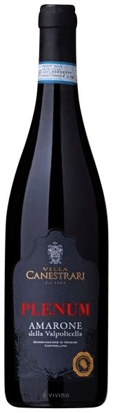 AMARONE DELLA VALPOLICELLA DOC PLENUM 2007 VILLA CANESTRARI La