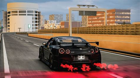 608HP Nissan GT R R35 NISMO Godzilla Full Send Assetto Corsa