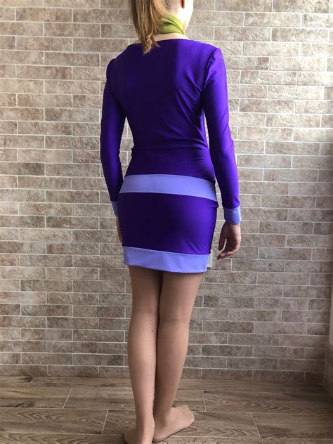 Daphne Blacke Dress Daphne Cosplay Costume Scooby Doo Dress Etsy