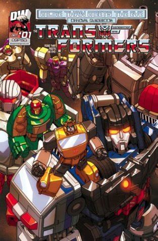 Transformers More Than Meets The Eye Official Guidebook Mcdonough