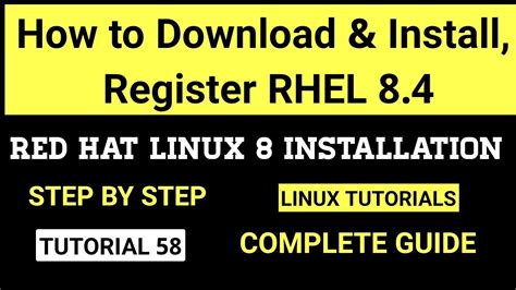 How To Install Red Hat Linux 84 On Virtualbox Step By Step Rhel 8