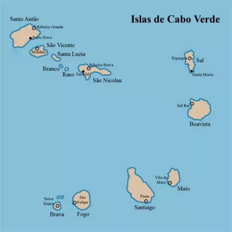 Dónde está Cabo verde Felices Vacaciones