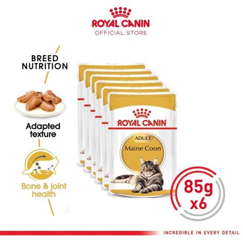 Jual X Royal Canin Adult Maine Coon Makanan Kucing Dewasa Wet Gr