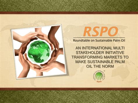 Supply Chain Associates Roundtable On Sustainable Palm Oil