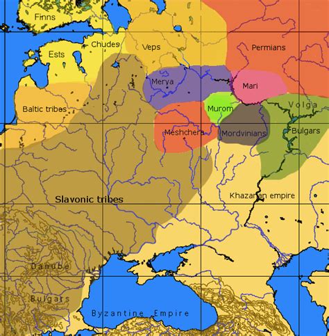 Origin Of Kievan Rus The Big Northeastern European Federation Of The