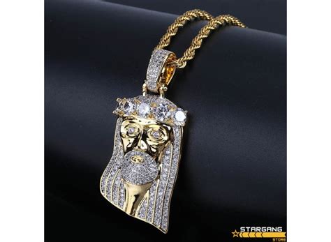 Iced Out Jesus Pendant