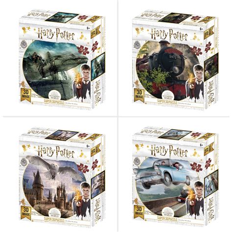 Harry Potter Super 3D Puzzle 500 Pieces Assorted BIG W