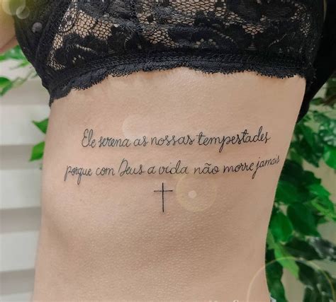 Tatuagem De Pena Frase