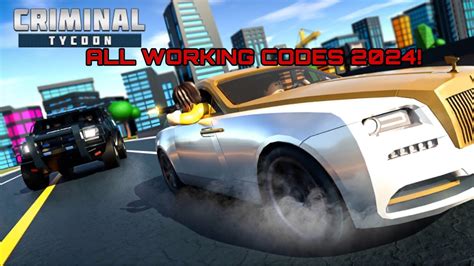 ALL WORKING CRIMINAL TYCOON CODES 2024 YouTube