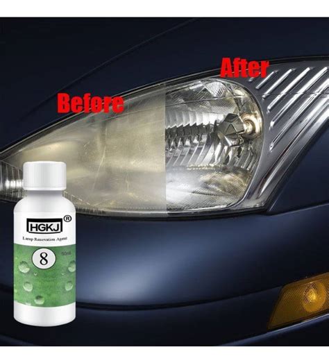 Kit Reparador Limpiador De Faros Auto Hgkj 8 Mejora Vision - Impormel