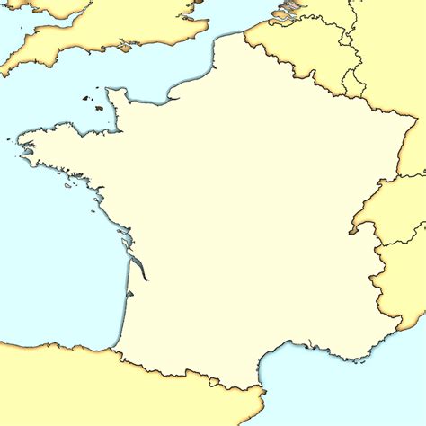 carte de france vierge fond de carte de france
