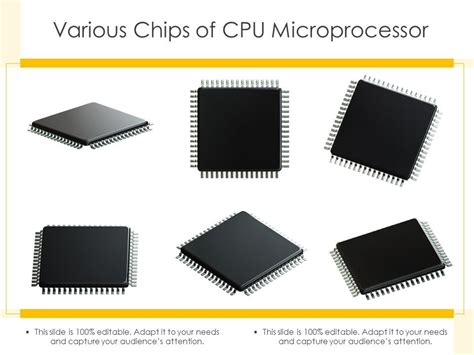 Various Chips Of Cpu Microprocessor Ppt Powerpoint Presentation Slides