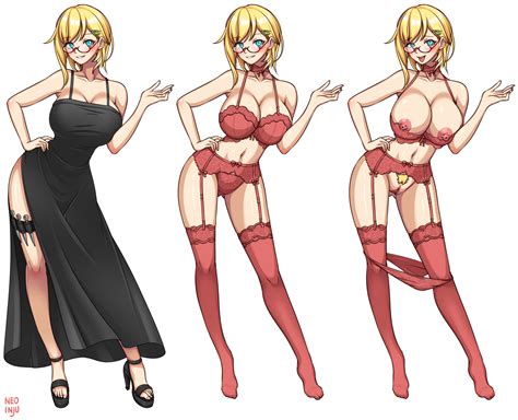 Mari Dress And Lingerie Design By Injuotoko Hentai Foundry