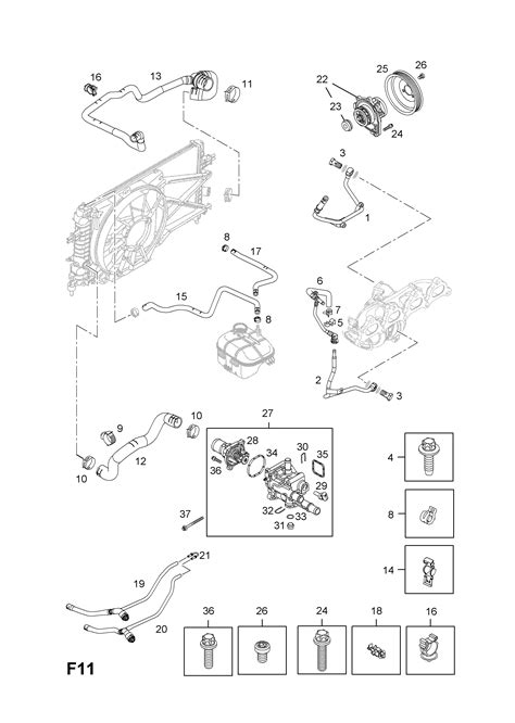 Opel ZAFIRA B Thermostat Housing And Water Outlet EPC Online