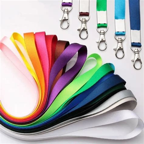 Satin Polyester Plain Id Card Lanyard Ly Dh At In New Delhi Id