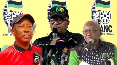 Fikile Mbalula Grilling Jacob Zuma Mk Party And Eff Youtube