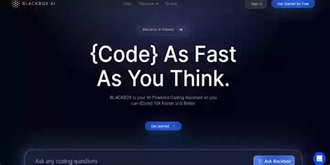 Blackbox Ai Powered Coding Assistant Top Ai Tools