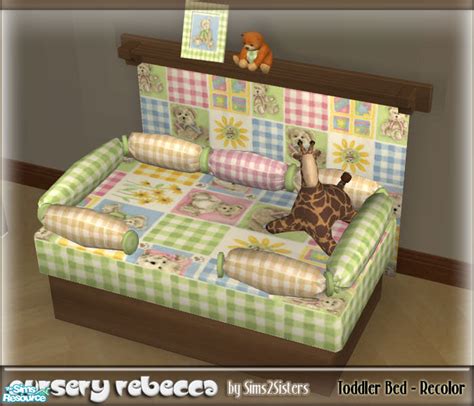 The Sims Resource Toddler Bed Recolor