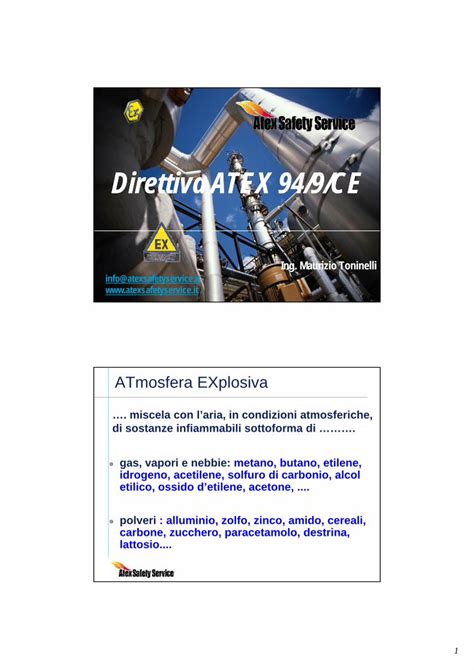 Pdf Direttiva Atex Ce Ordineingegneri Bergamo It Evoluzione