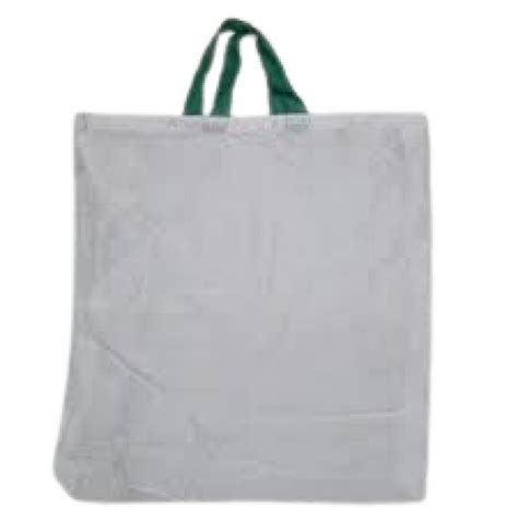 Loop Handled Plain Cotton Reusable Grocerya Carry Bag With A 5Kg