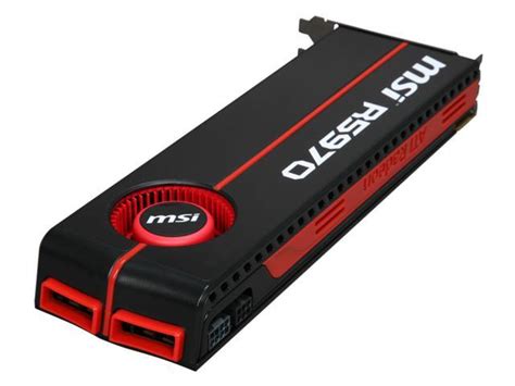 Msi Radeon Hd Hemlock Dual Gpu Onboard Crossfire Video Card W