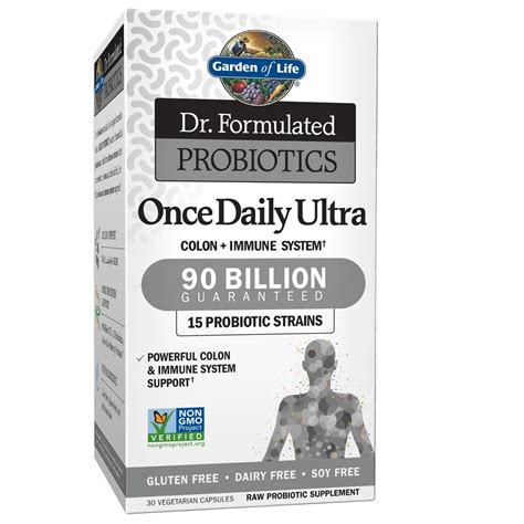 Garden of Life Dr. Formulated Probiotics Once Daily Ultra Capsules ...