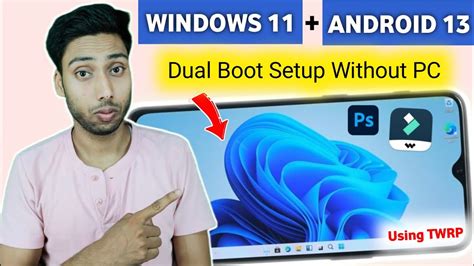 DualBoot Setup Windows 11 Android 13 POCO F1 DualBoot How To