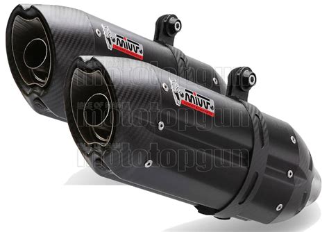 MIVV 2 EXHAUST RACE SUONO STEEL BLACK C YAMAHA TDM 900 2003 03 EBay