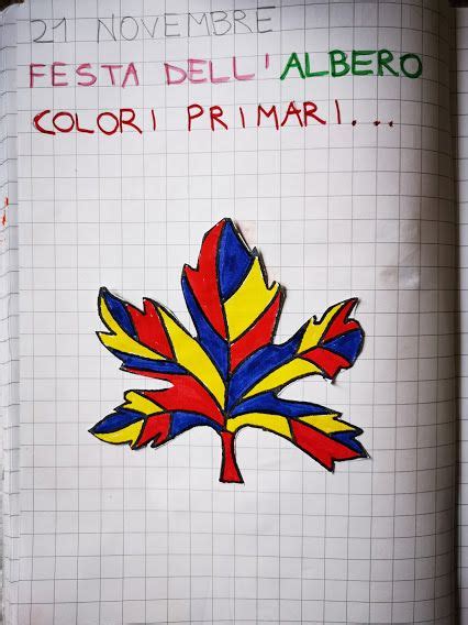 Festa Dell Albero Colori Primari E Secondari Immagine In Prima E