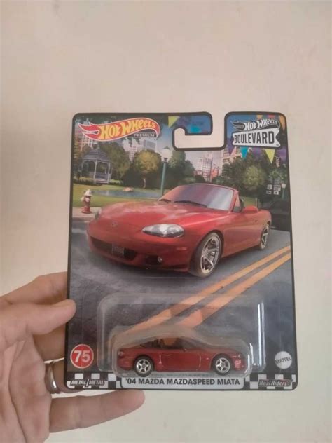 Jual Hot Wheels Hotwheels Boulevard Mazda Mazdaspeed Miata Merah Di Seller Papatoyz Kali Abang