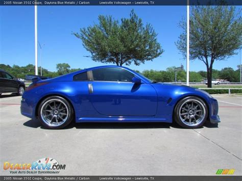 2005 Nissan 350z Coupe Daytona Blue Metallic Carbon Photo 6