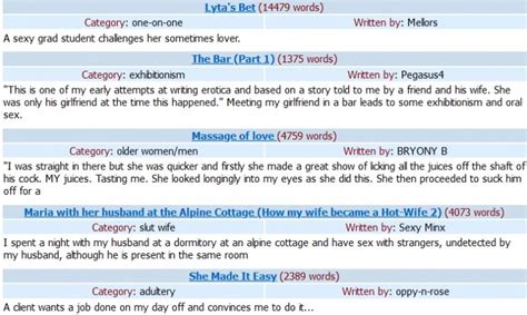Stories From EroticStories Page FreeOnes Forum The Free Sex Community