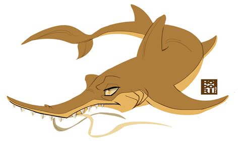 Longnose Sawshark by Hodori on DeviantArt