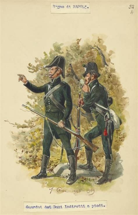 Italy Kingdom Of The Two Sicilies 1809 Italian Army Kingdom Of