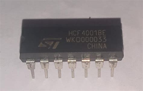 IC CD4001BD 4001 Quad 2-Input NOR Gate IC HLF Make – Makestore