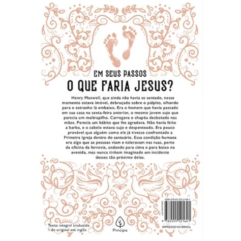 Livro O Que Faria Jesus - Livro Principis Em seus passos o que faria Jesus? - Ciranda Cultural