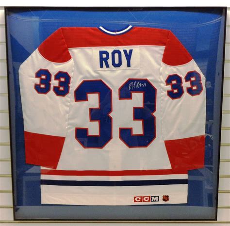 Lot Detail - Patrick Roy Autographed Framed Jersey (Pick up only)