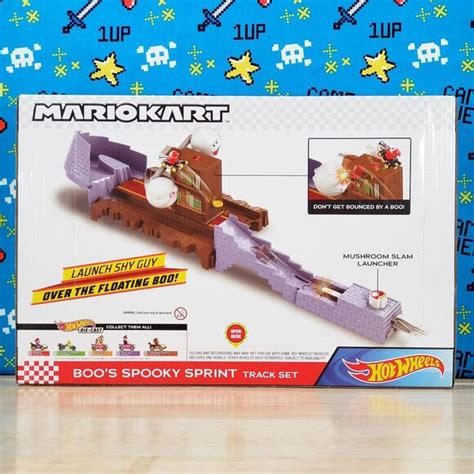Toys Hot Wheels Super Mario Mariokart Boos Spooky Sprint Circuit Collectible Track Poshmark