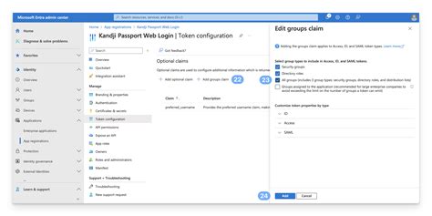 Configure Passport with Microsoft Entra ID - Web Login