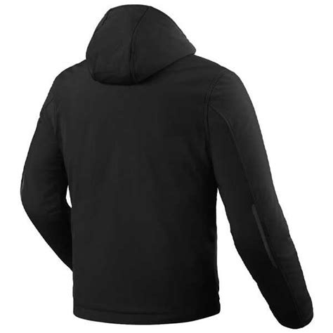 Chaqueta Moto Softshell Revit Traffic H2O Negra