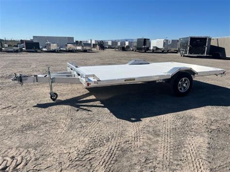 Aluma WB15H 8 5x15 Wide Body Aluminum Utility Trailer Wasatch Trailer