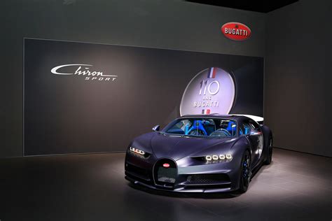 Bugatti Reveals New Chiron Sport ‘110 Ans’ Edition For Its 110th Birthday Carscoops